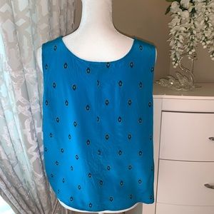 Silk Lore 100% silk sleeveless top
